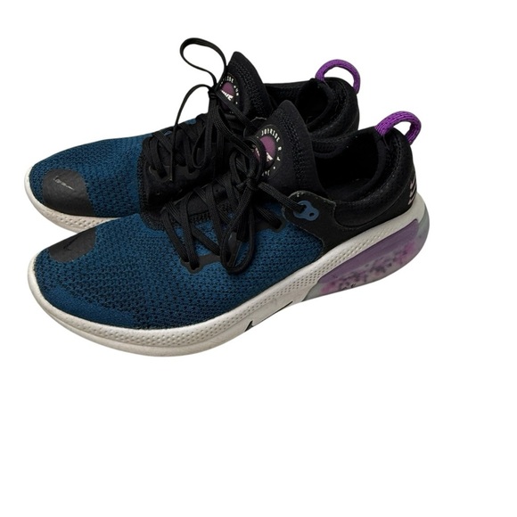 Nike Joyride Run Flyknit Size 10 Blue Black Pink Blast sock Sneakers AQ2731-004 - Picture 2 of 11